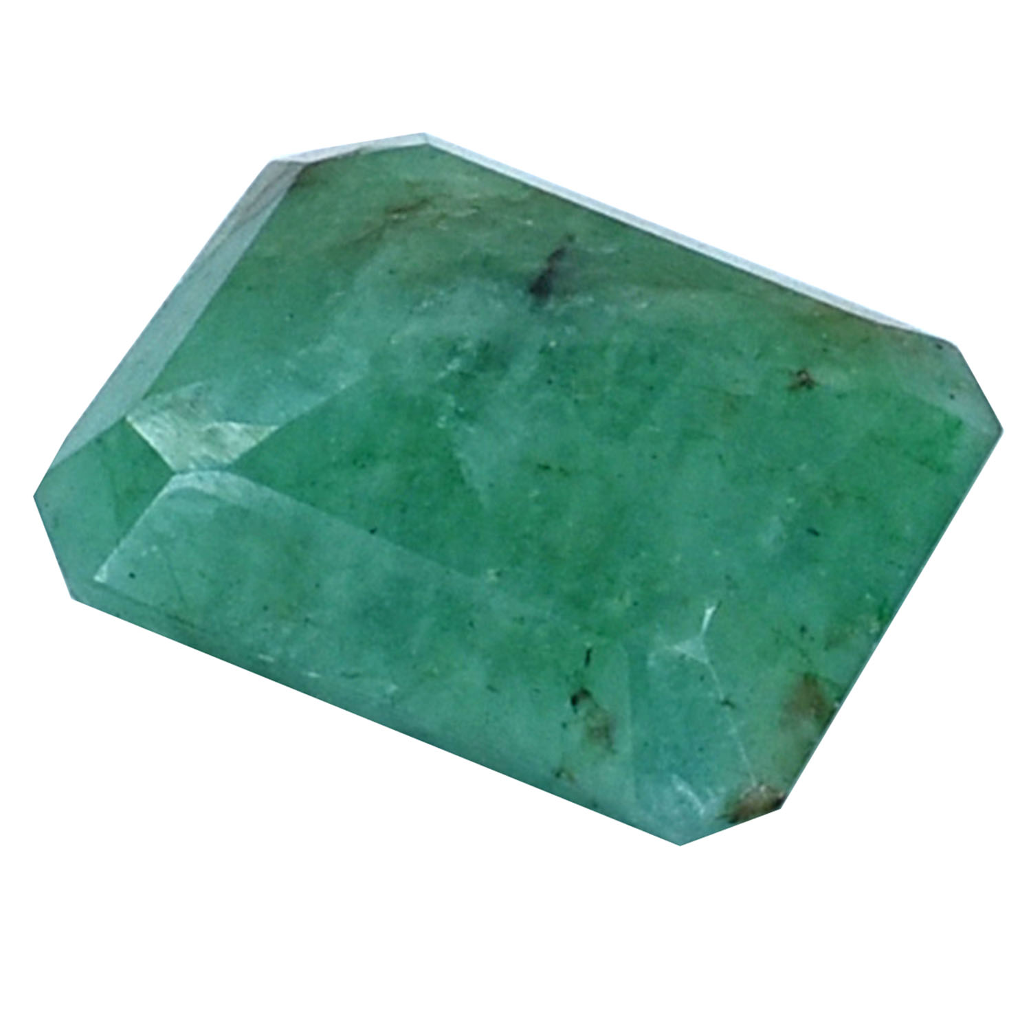 Rare 8.31 Cts, Natural Emerald Gemstone, Octagonal Step Cut, Gem of Wisdom, Wealth & Wellness - Image 3
