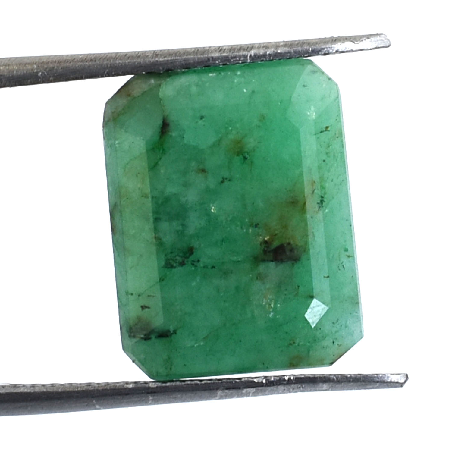Rare 8.31 Cts, Natural Emerald Gemstone, Octagonal Step Cut, Gem of Wisdom, Wealth & Wellness - Image 4