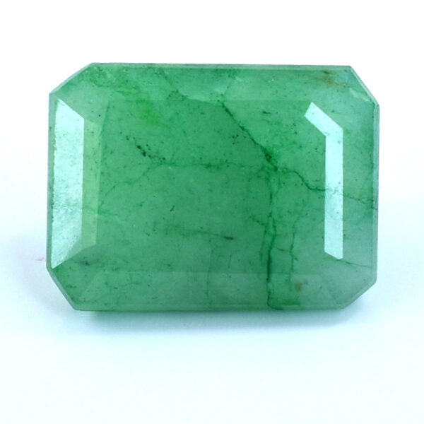Natural Emerald Gemstone – 10.89 Carats, Octagonal Step Cut, Gem of Wisdom, Wealth & Wellness - Image 2