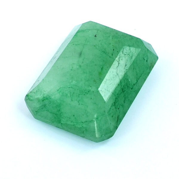 Natural Emerald Gemstone – 10.89 Carats, Octagonal Step Cut, Gem of Wisdom, Wealth & Wellness - Image 3