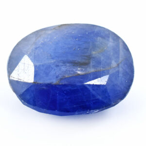 Blue Sapphire Gemstone | 38.40 Ct Oval Cut | 21 x 16 x 10.5mm | Neelam Stone