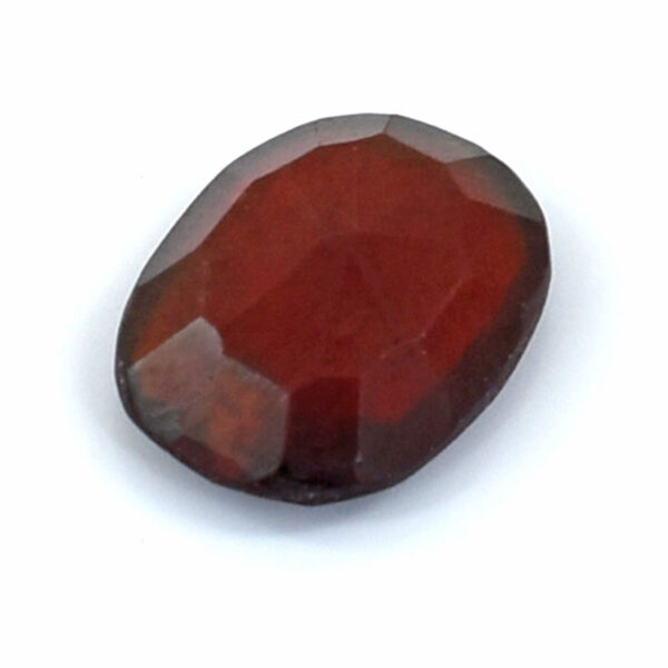 Premium Natural Hessonite (Gomed) – 4.07 Carats | Oval Mixed Cut | Rich Color & Clarity - Image 3