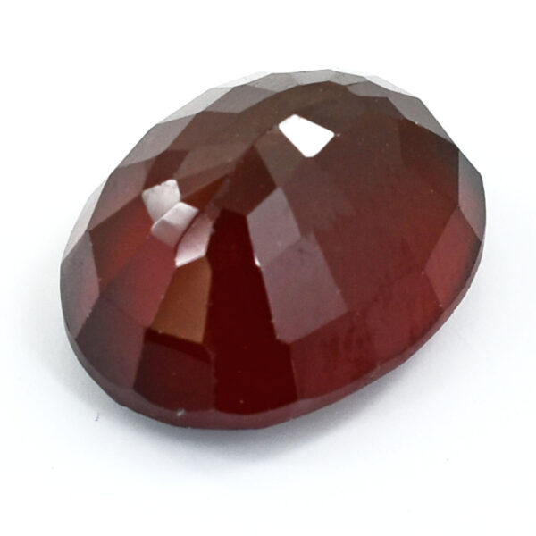 Premium Natural Hessonite (Gomed) – 9.79 Carats | Oval Mixed Cut | Rich Color & Clarity - Image 3