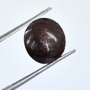 RARE Certified 10.80 Cts, Natural Star Ruby Gemstone – Oval Cabachon| Astrological & Healing Benefits !