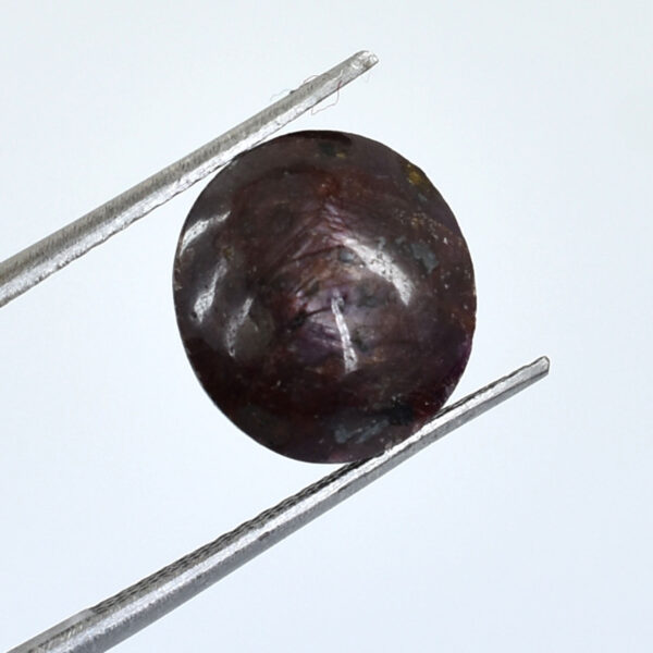 RARE Certified 10.80 Cts, Natural Star Ruby Gemstone – Oval Cabachon| Astrological & Healing Benefits !