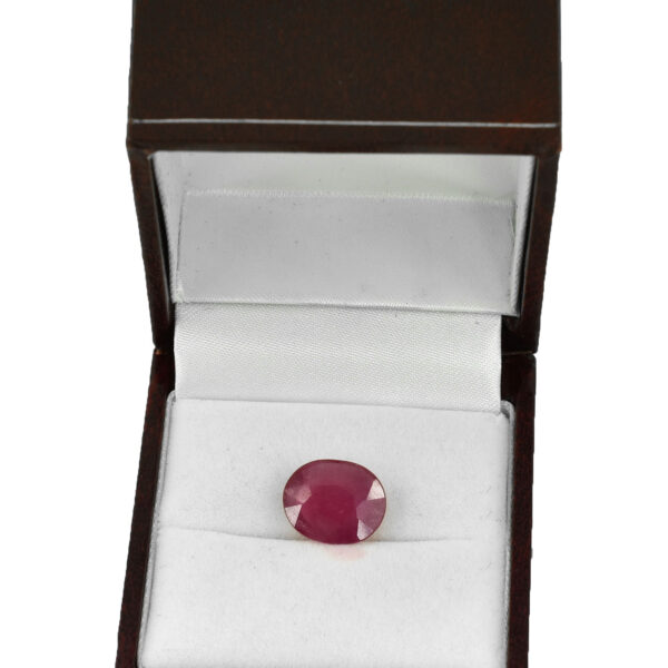 Luxury Ruby Gemstone – 6.27 Cts of Pure Elegance, Certified, Boosts Vitality and Energy - Image 4