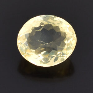 Natural Citrine – 10.90 Cts, Oval Mixed Cut Gemstone for Wealth, Success & Solar Plexus Healing !