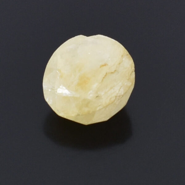 Natural 6.55 Cts Yellow Sapphire Gemstone – Oval Mixed Cut for Making Jewelry, Especially beneficial for Sagittarius (Dhanu Rashi) and Pisces (Meena Rashi) natives. (Copy) - Image 2