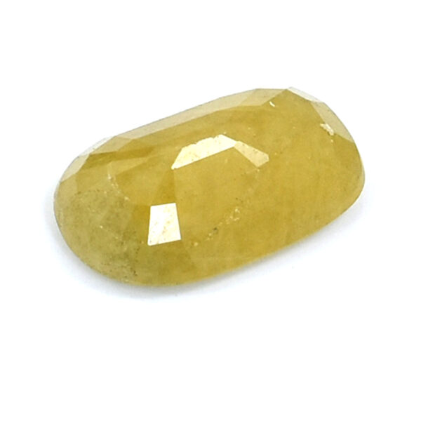 Natural 4.81 Cts Yellow Sapphire Gemstone – Oval Mixed Cut for Making Jewelry, Especially beneficial for Sagittarius (Dhanu Rashi) and Pisces (Meena Rashi) natives. - Image 3