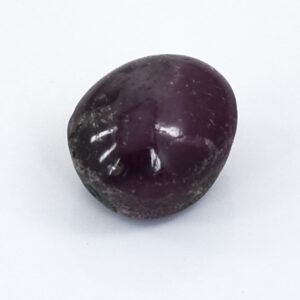 6.75 Cts, Certified Natural Star Ruby Gemstone – Oval Cabachon| Astrological & Healing Benefits !