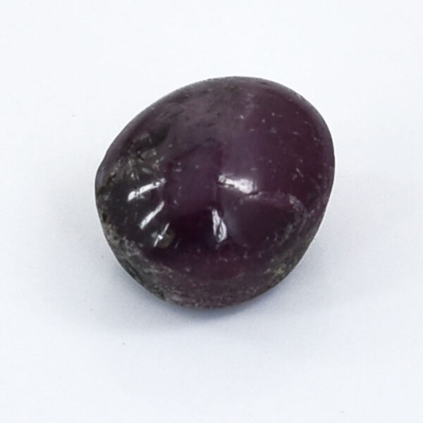 6.75 Cts, Certified Natural Star Ruby Gemstone – Oval Cabachon| Astrological & Healing Benefits !