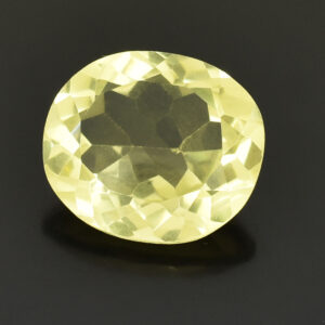 Lemon Quartz Gemstone – 33.06 Cts, Oval Mixed Cut (23.60 x 20.72 x 11.40 mm) | Benefits & Healing Properties