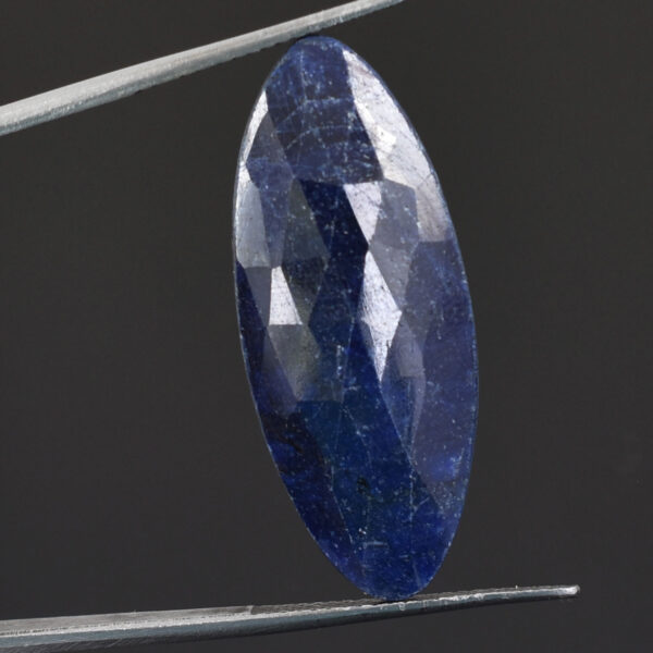 Natural Blue Sapphire Gemstone – 17.50 Cts | Marquise Cut | 34 x 14 x 4 mm - Image 2