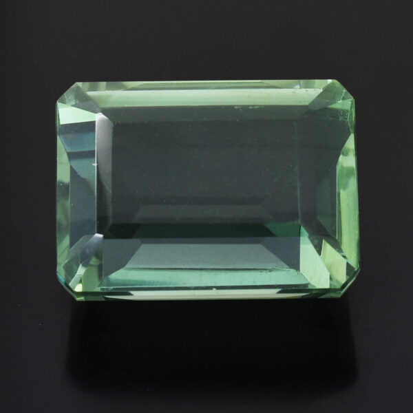 Huge Natural Green Amethyst – 182.95 Carats, Emerald Cut | Crystal for Calm & Emotional Balance