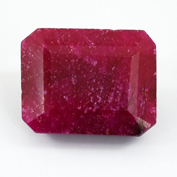 Certified Ruby Stone – 10.94 Cts, Octangonal Step Cut | Astrological & Healing Benefits - Image 2