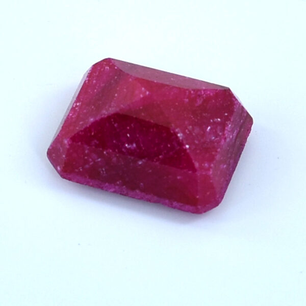 Certified Ruby Stone – 10.94 Cts, Octangonal Step Cut | Astrological & Healing Benefits - Image 3