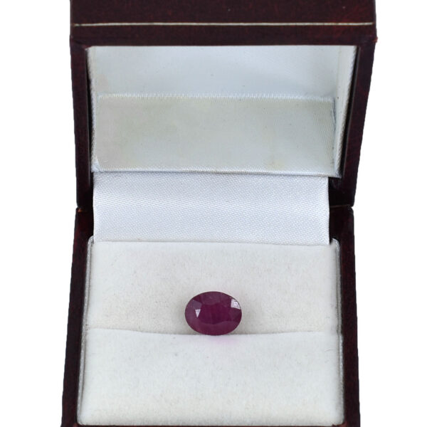 Luxury Ruby Gemstone – 3.46 Cts of Pure Elegance, Certified, Boosts Vitality and Energy - Image 4