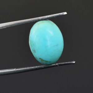 6.79 Cts, Turquoise Oval Cabochon – Perfect Size & Benefits Guide, 🧠 Mental and Emotional Benefits!