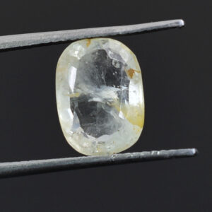 Premium 5.05 Ct Oval Topaz Gemstone | Mixed Cut Elegance