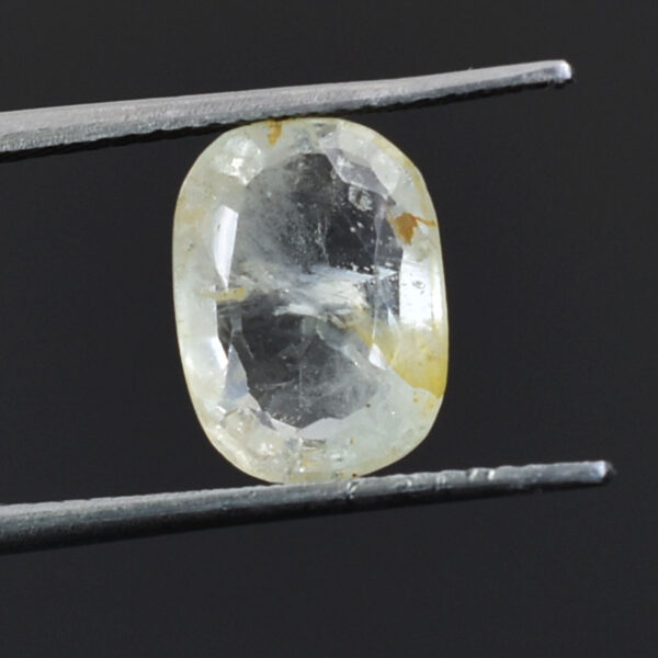 Premium 5.05 Ct Oval Topaz Gemstone | Mixed Cut Elegance
