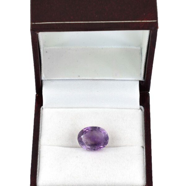 Premium Amethyst – 7.70 Cts | 13.42 x 10.45 x 8.02 mm | Spiritual Balance & Protection - Image 4
