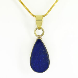 Lapis Lazuli Pendant | 23x12.5mm Pear Gemstone