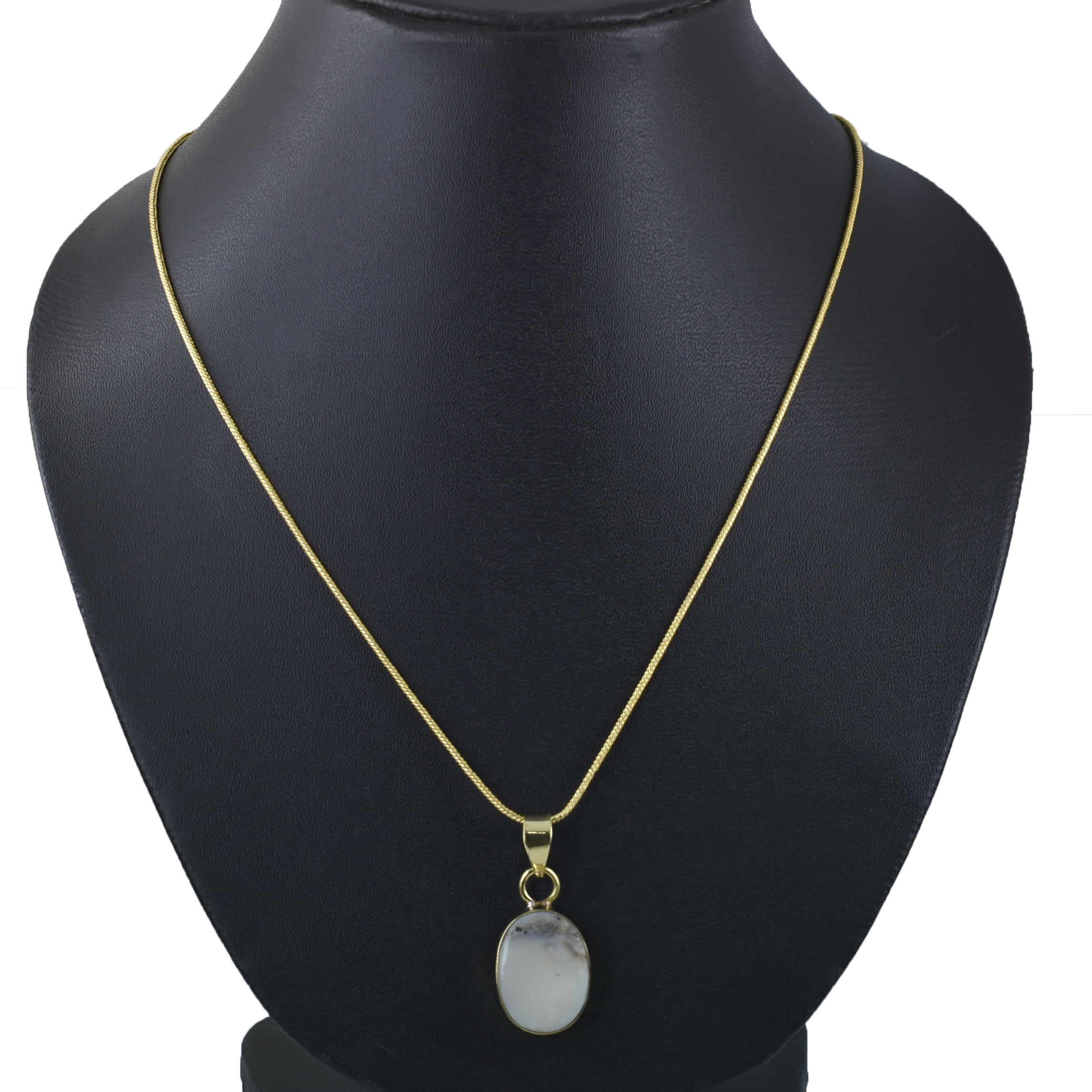 Natural White Opal Birthstone Pendant | 20 Carat Certified Gemstone | October Birthstone Jewelry | Elegant Healing Stone Necklace - Image 7