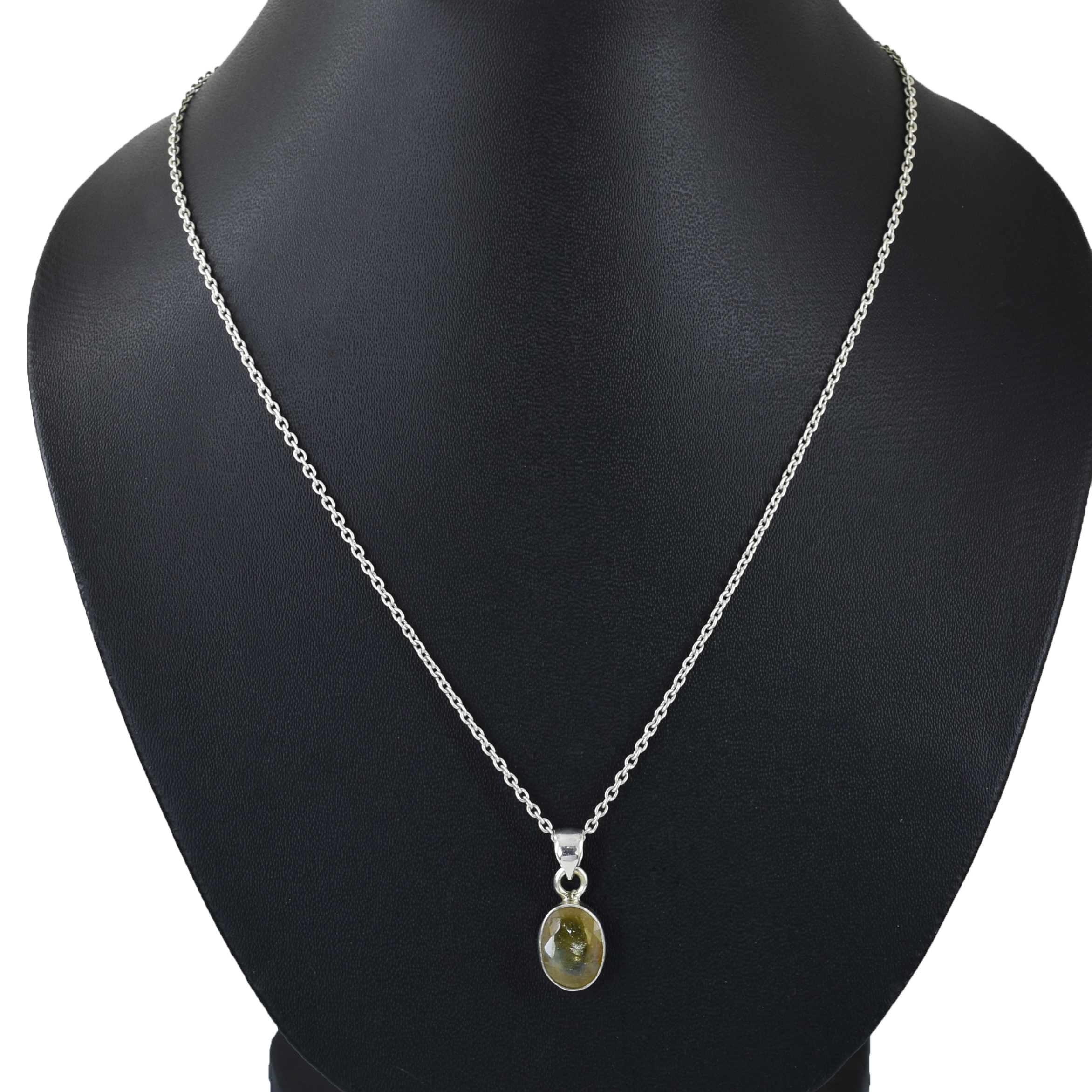 Pukhraj Gemstone Pendant, Birthstone Jewelry, Yellow Sapphire - Image 8