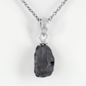 Natural Tanzanite Pendant in 925 Sterling Silver  Healing