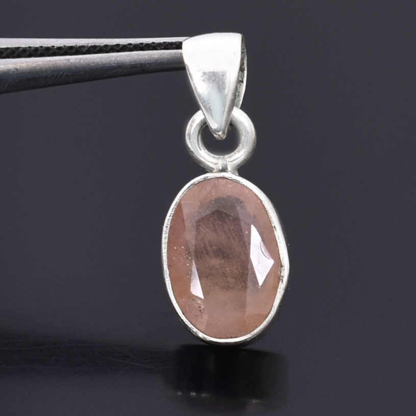 Pukhraj Gemstone Pendant, Birthstone Jewelry, Yellow Sapphire - Image 7