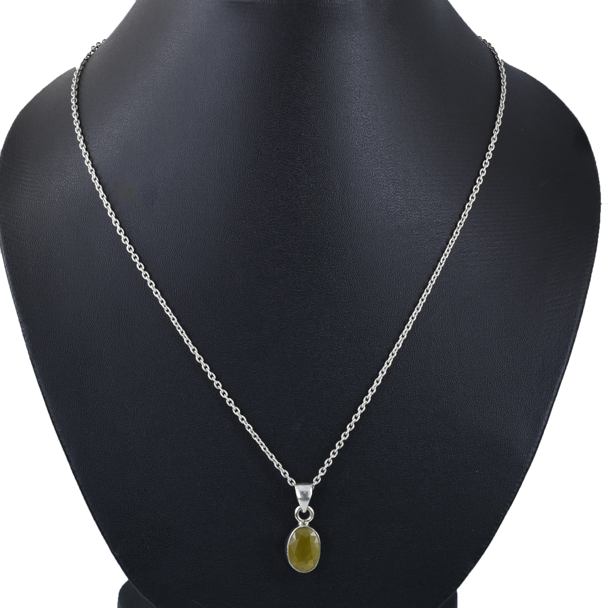 Pukhraj Gemstone Pendant Yellow Sapphire Astrology Pendant - Image 8
