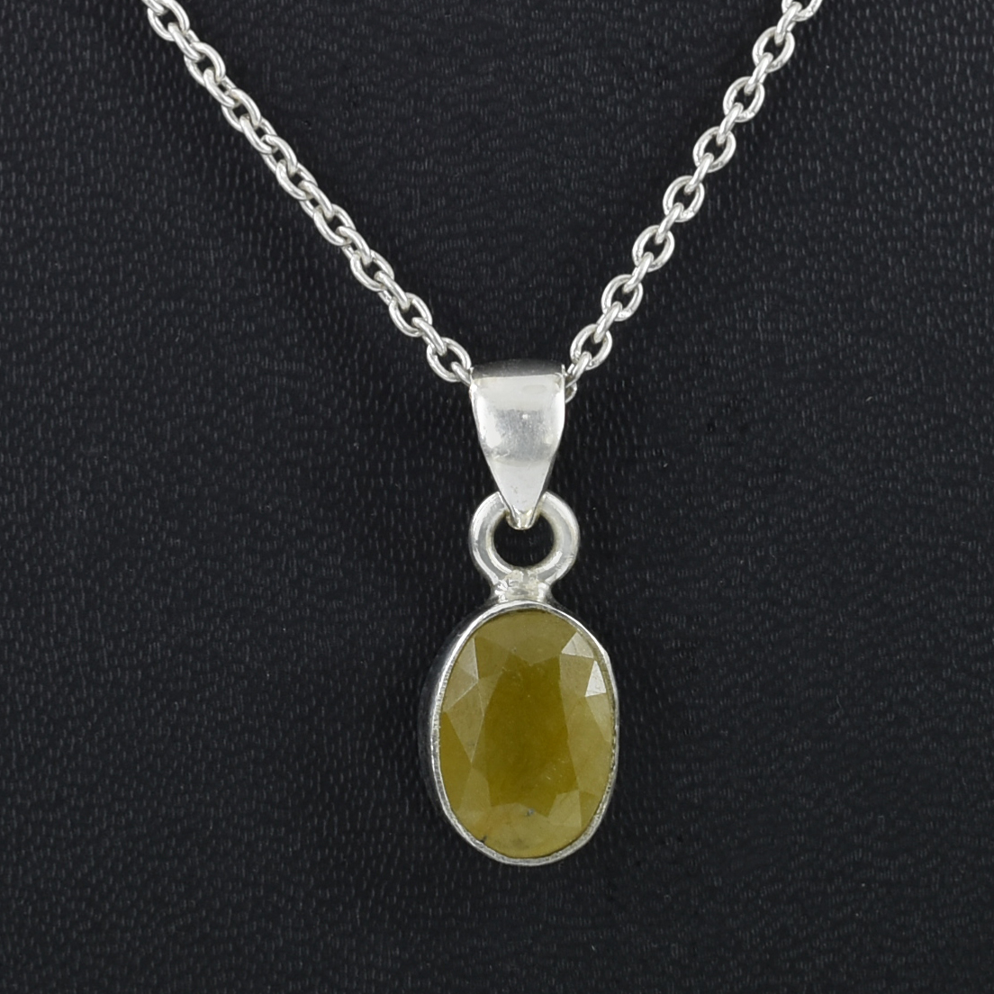Pukhraj Gemstone Pendant Yellow Sapphire Astrology Pendant - Image 7