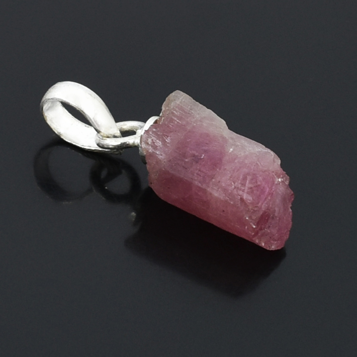 Natural Ruby Rough Cut Pendant in 925 Sterling Silver | Birthstone Gemstone Pendant with Free Chain | Gift for Love & Wife - Image 2