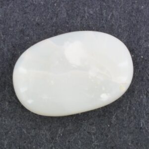 Natural White Opal Gemstone | 3.18 Ct Oval Cabochon Cut | 13.77 x 9.15 x 3.11 mm