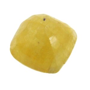 Natural 3.97 Cts Yellow Sapphire Gemstone – Oval Mixed Cut for Making Jewelry