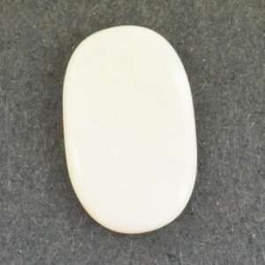 Natural White Opal Gemstone | 3.57 Ct Oval Cabochon Cut | 17.70 x 11.03 x 2.37 mm
