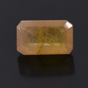 Natural 15 Cts Yellow Sapphire Gemstone – Oval Mixed Cut for Making Jewelry