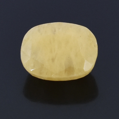 Natural 6.23 Cts Yellow Sapphire Gemstone – Oval Mixed Cut for Making Jewelry - Image 4