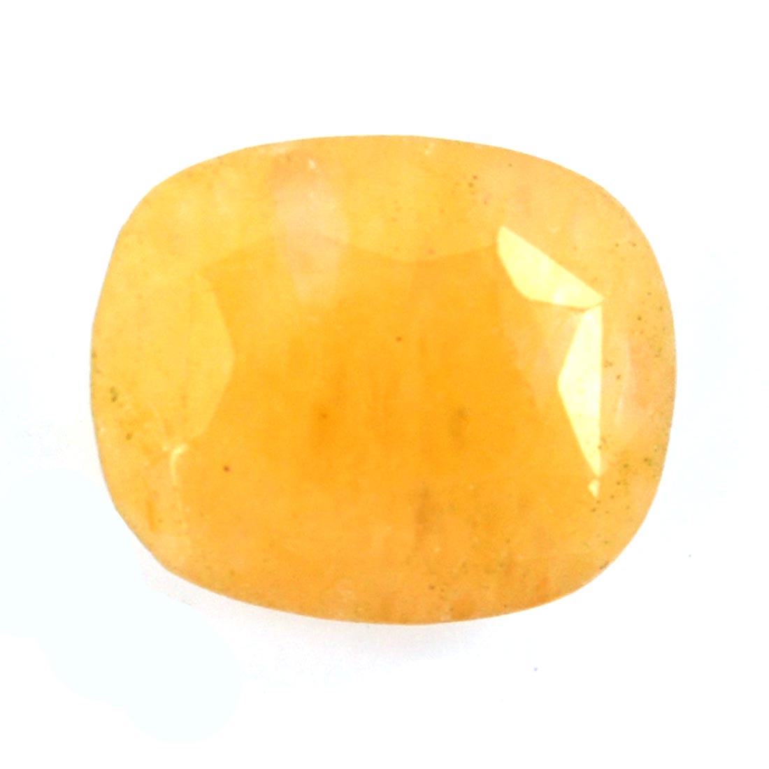 Natural 6.23 Cts Yellow Sapphire Gemstone – Oval Mixed Cut for Making Jewelry - Image 2