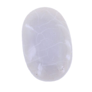 Natural White Opal Gemstone | 11.25 Ct Oval Cabochon Cut | 22 x 13.5 x 5.5 mm