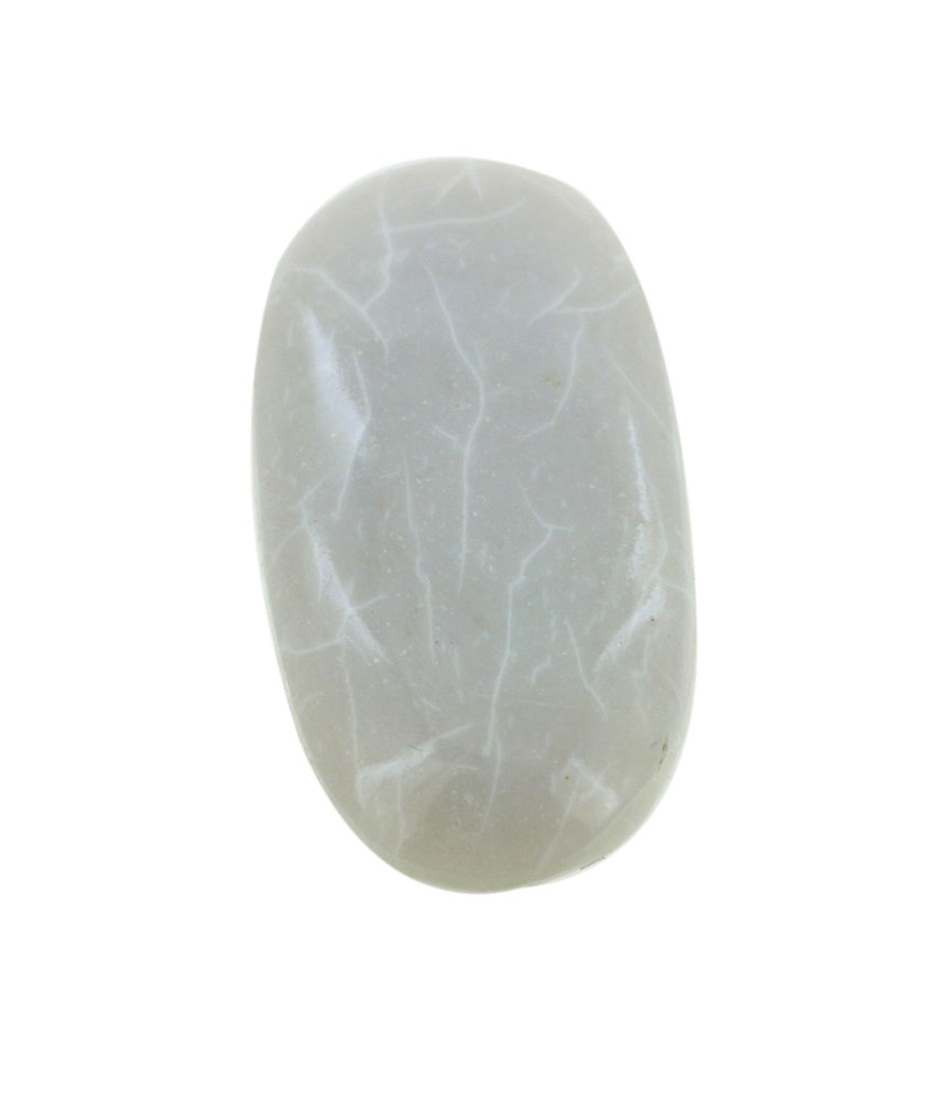 Natural Grey Opal Gemstone |4.30Ct Oval Cabochon Cut | 18x 9.5 x 4.5 mm Birthstone Jewelry | Healing Crystal