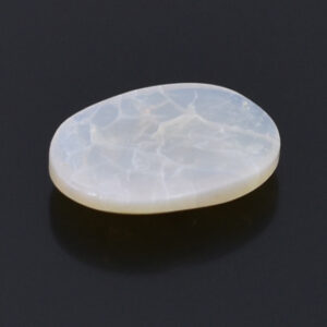 Natural Grey Opal Gemstone |4.60 Ct Oval Cabochon Cut | 16.5 x 12 x 3.5 mm