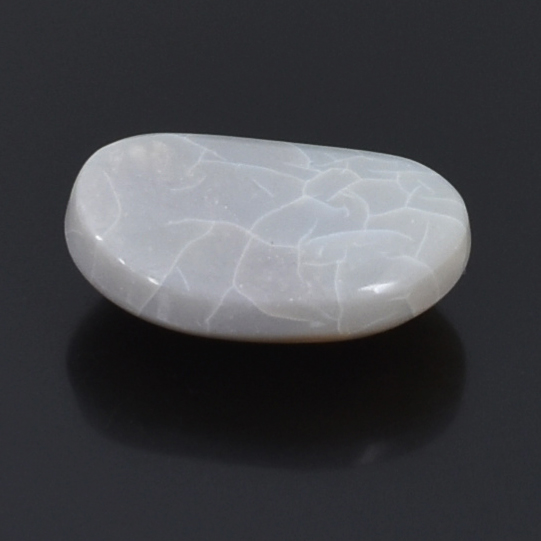 Natural Grey Opal Gemstone |9.05Ct Oval Cabochon Cut | 18.5 x 12.5 x 6.5 mm Birthstone Jewelry | Healing Crystal - Image 5