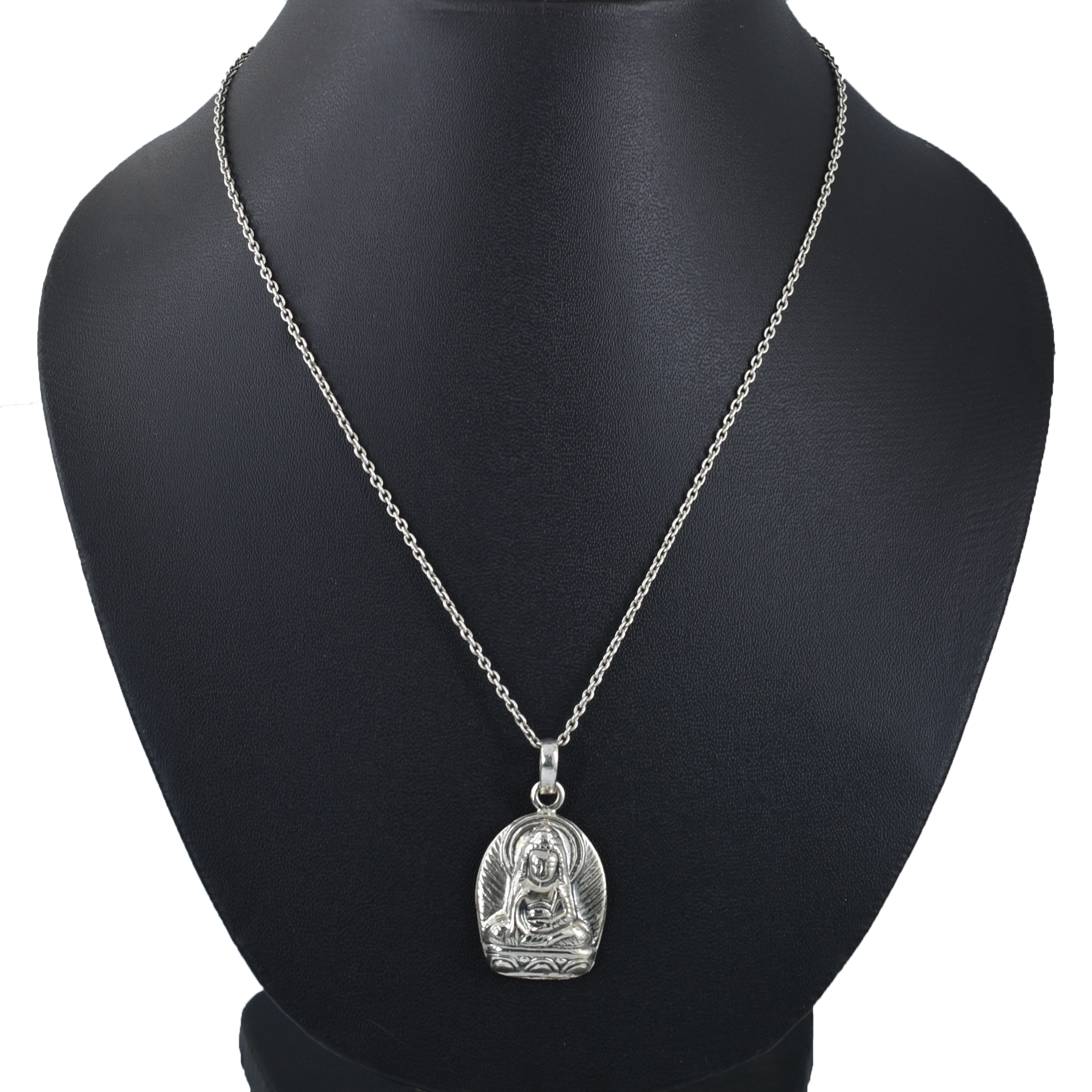 925 Sterling Silver Budh Pendant | 29.50 Ct | 27 x 21 x 5.5 mm - Image 6