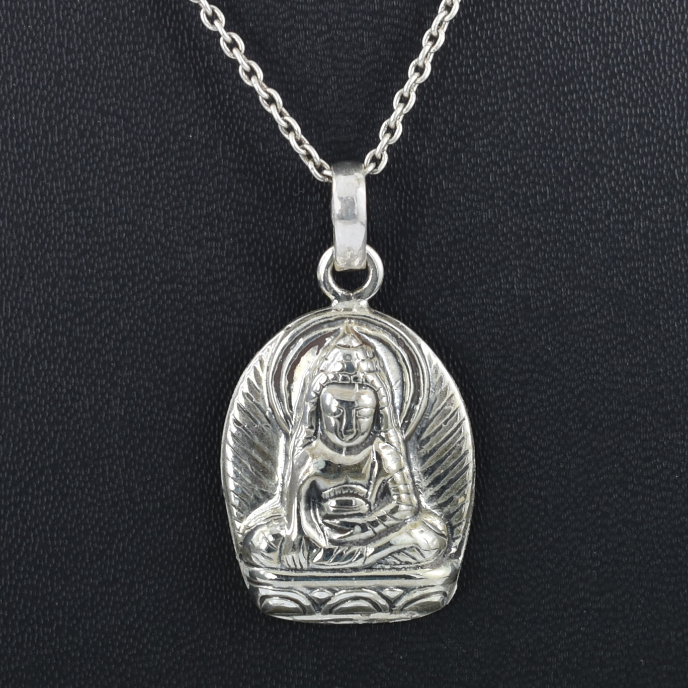 925 Sterling Silver Budh Pendant | 29.50 Ct | 27 x 21 x 5.5 mm - Image 5