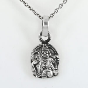 925 Sterling Silver Hanuman Ji Pendant | 11.10 Ct | 15.5 X 12 X 2 mm | Spiritual Protection & Strength