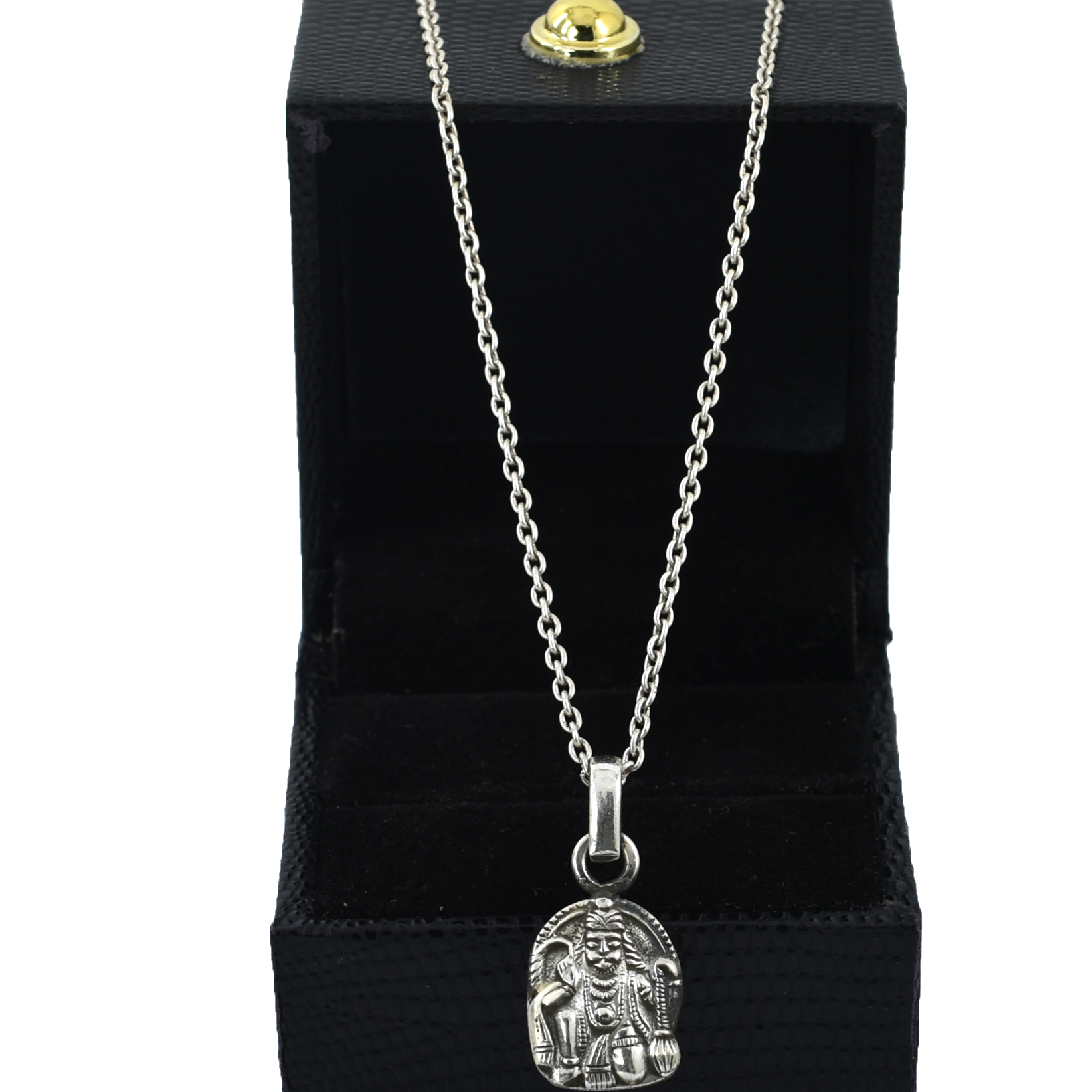 925 Sterling Silver Hanuman Ji Pendant | 11.25 Ct | 15 x 12.5 x 3 mm - Image 7