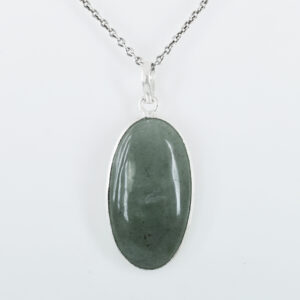 Aquamarine Pendant, Oval Cut ,41CT, 32 x 17 x 7 mm, Natural Gemstone