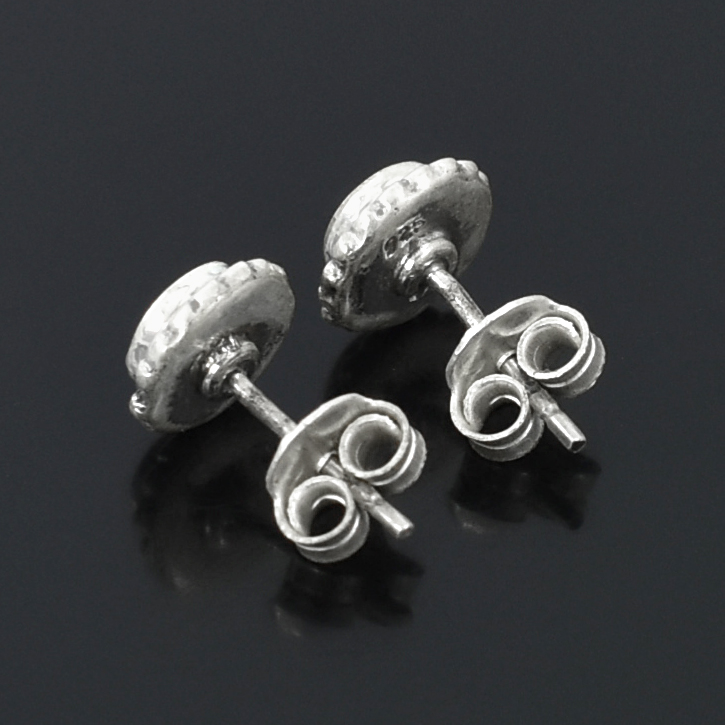 925 Silver Green Zircon Stud Earrings | Round Cut 4 mm | 10.35 Ct | Natural Gemstone Jewelry - Image 5
