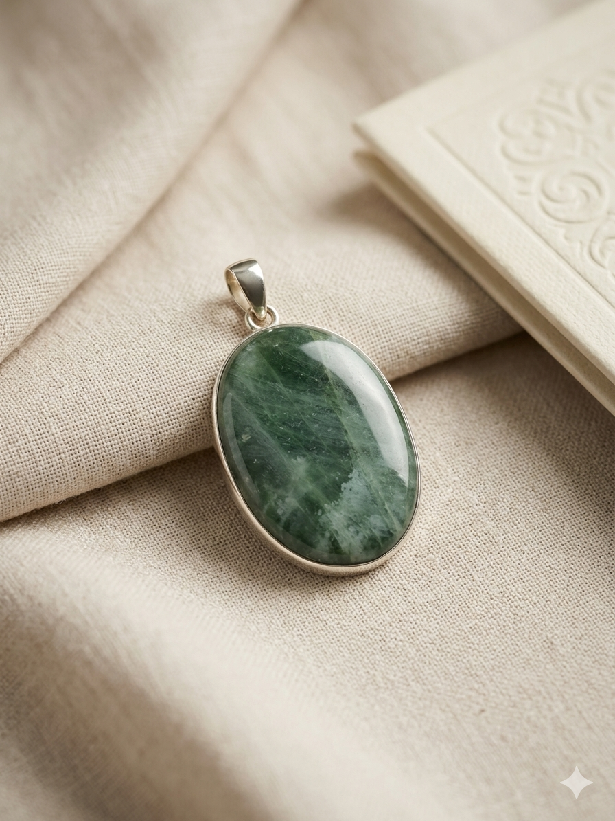 Aquamarine Pendant Necklace in 925 Sterling Silver | Oval Cut March Birthstone Jewelry | Gift for Love & Wife - Image 3